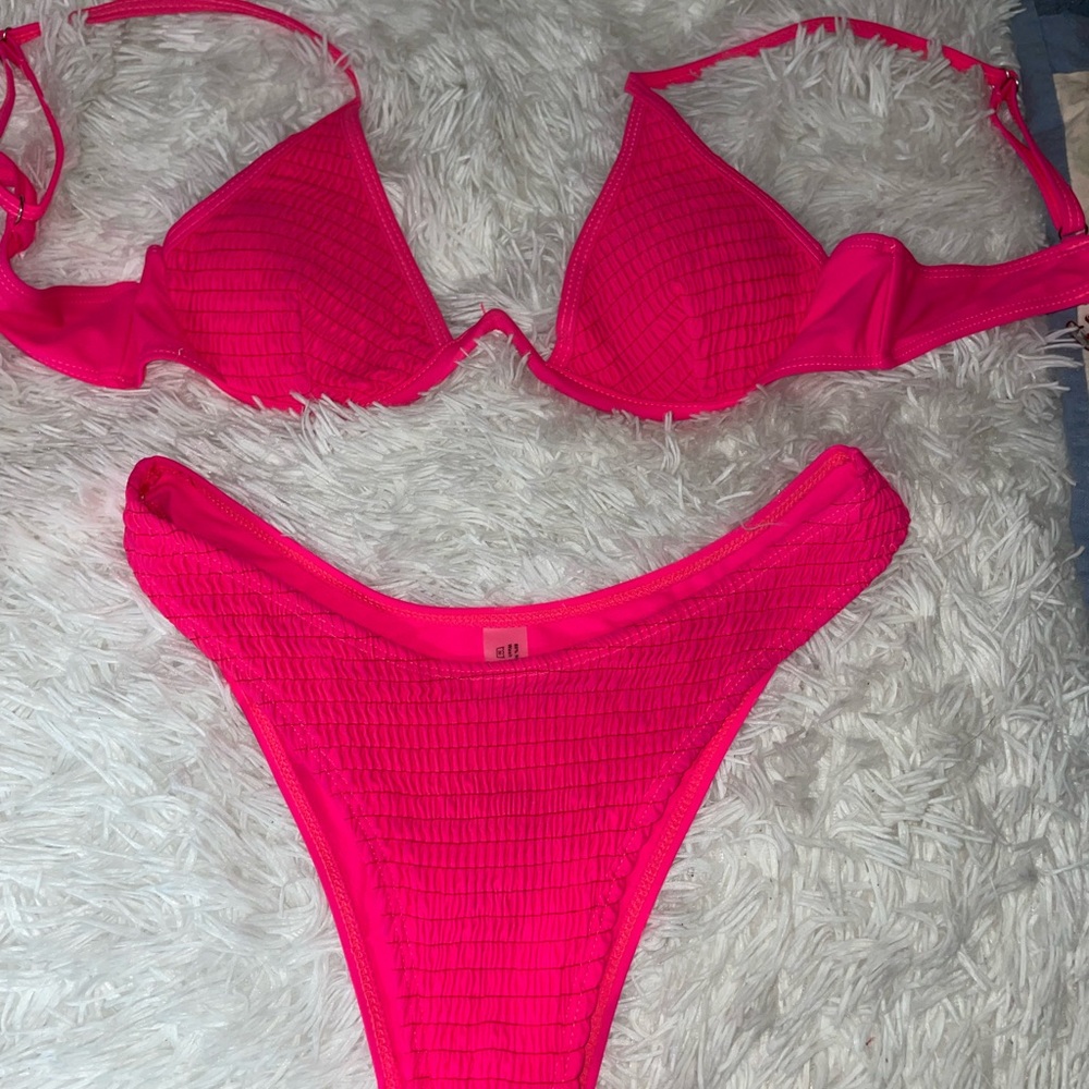 Cute little pink swimmie!